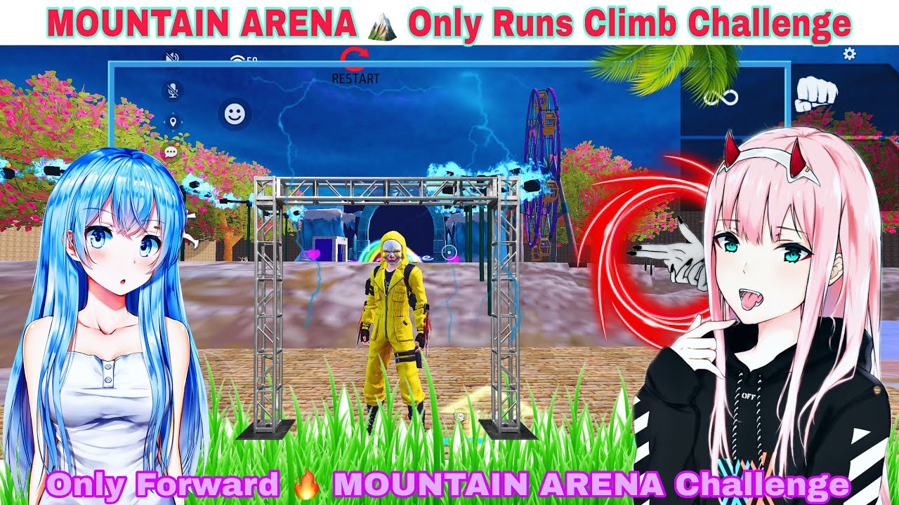MOUNTAIN ARENA 🏔️ | Only Run & Climb Challenge