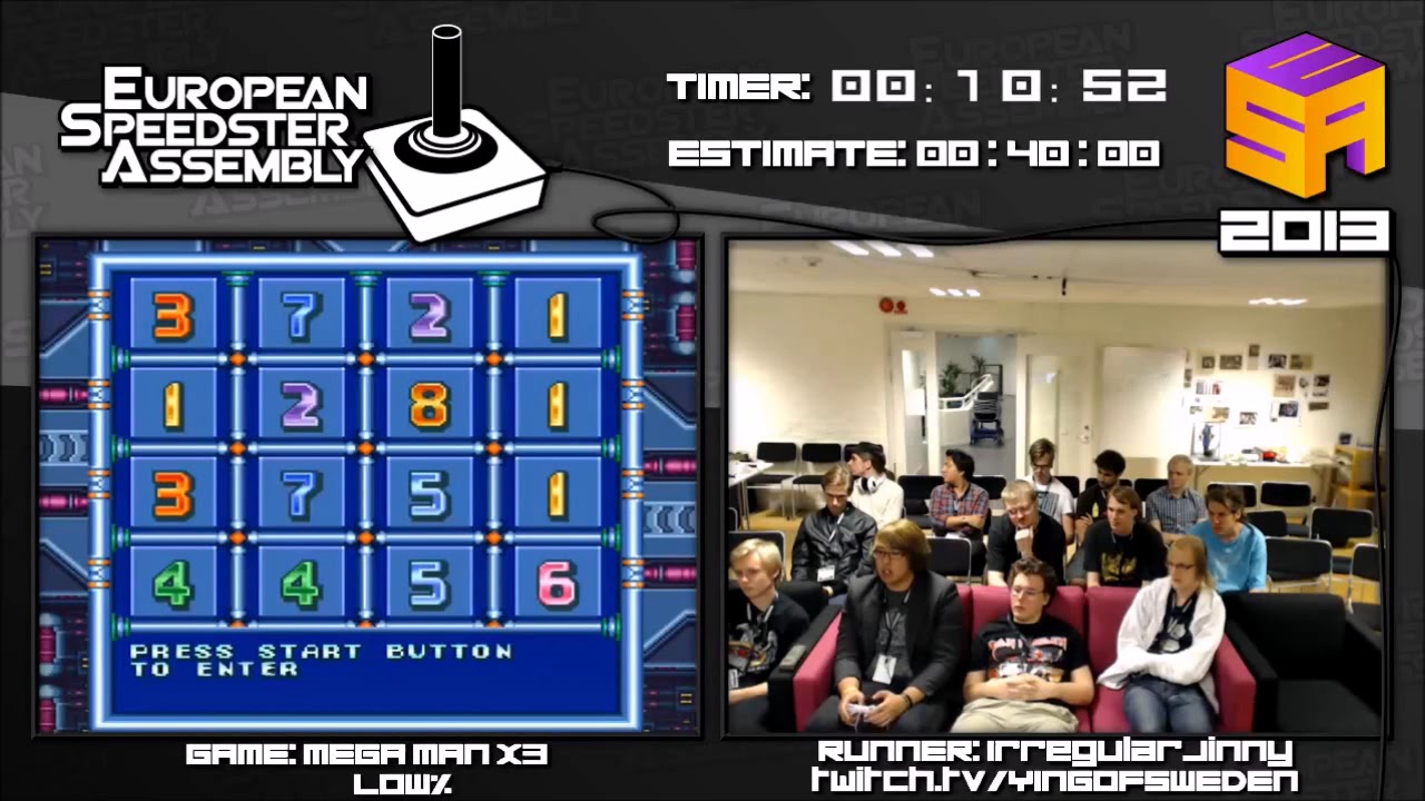 Mega Man X3 (Low% PSX) by IrregularJinny in 