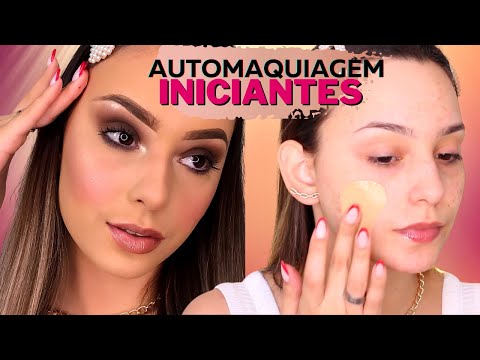 AULA de AUTOMAQUIAGEM para INICIANTES (Gabi Ferreira Make)