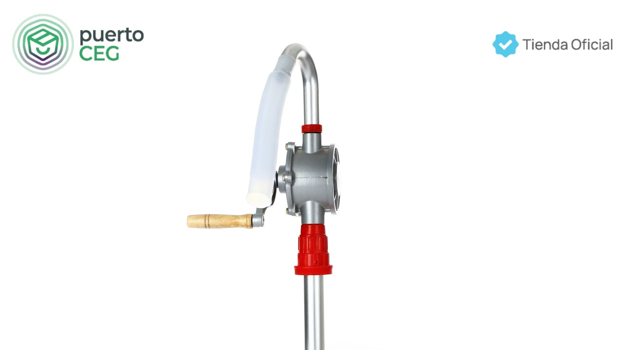 Bomba Rotativa Manual Trasvase Kushiro Aceite Diesel Nafta BMK-1