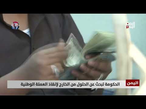 الحكومة تبحث عن الحلول من الخارج لإنقاذ العملة الوطنية - تقرير: أمين العتيبة