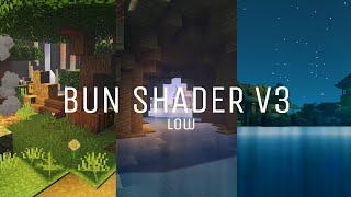 Best Shader For Minecraft PE 1.17 no lag | Bun shader V3(low)