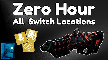 How to Complete All 3 Switches in Zero Hour (First, Second & Third Sets) - [Destiny 2 Guide]