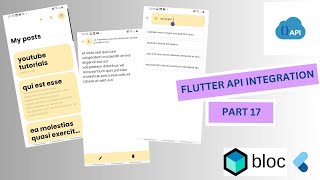 flutter api integration tutorial part 17 code on github