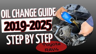 OIL CHANGE GUIDE 2019-2025 TOYOTA RAV 4 #diyautorepair #mechanic #diyautorepair