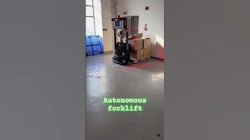 Autonomous forklift  #forklift #factoryautomation #warehouseautomation