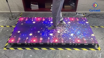 How to install and program Interactive LED Dance Floor
