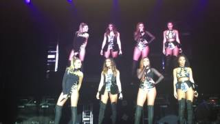 Speech, Crowd Chanting And Singing Touch - Little Mixs Glory Days Tour Ago Mediolanum Forum,