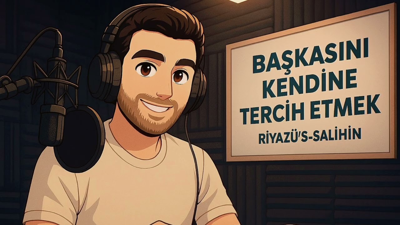 RİYÂZÜ'S-SÂLİHİN •BAŞKASINI KENDİNE TERCİH ETMEK |İMAM NEVEVÎ|