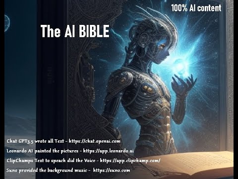 The AI Bible - AI creates its own religion - YouTube