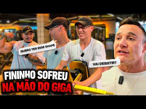 GIGA WENT HARD ON FININHO DURING THE FIRST WORKOUT