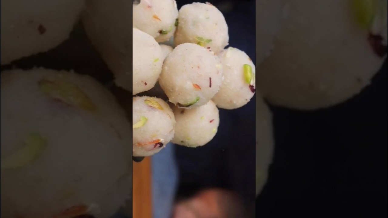 Rice flour laddoo #tasty#yummy#sweet #shorts