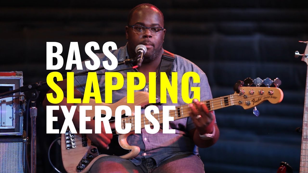 Bass Slapping Exercises Bass and Drums YouTube