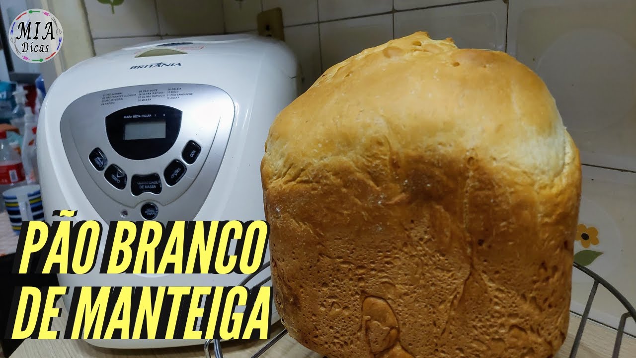PÃO BRANCO DE MANTEIGA NA PANIFICADORA | Mia Dicas