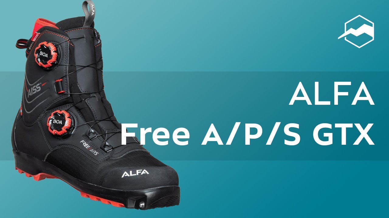 Ботинки лыжные мужские Alfa Free A/P/S GTX. Обзор