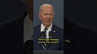 Biden Says He Expects Attack on Israel 'Sooner Than Later'