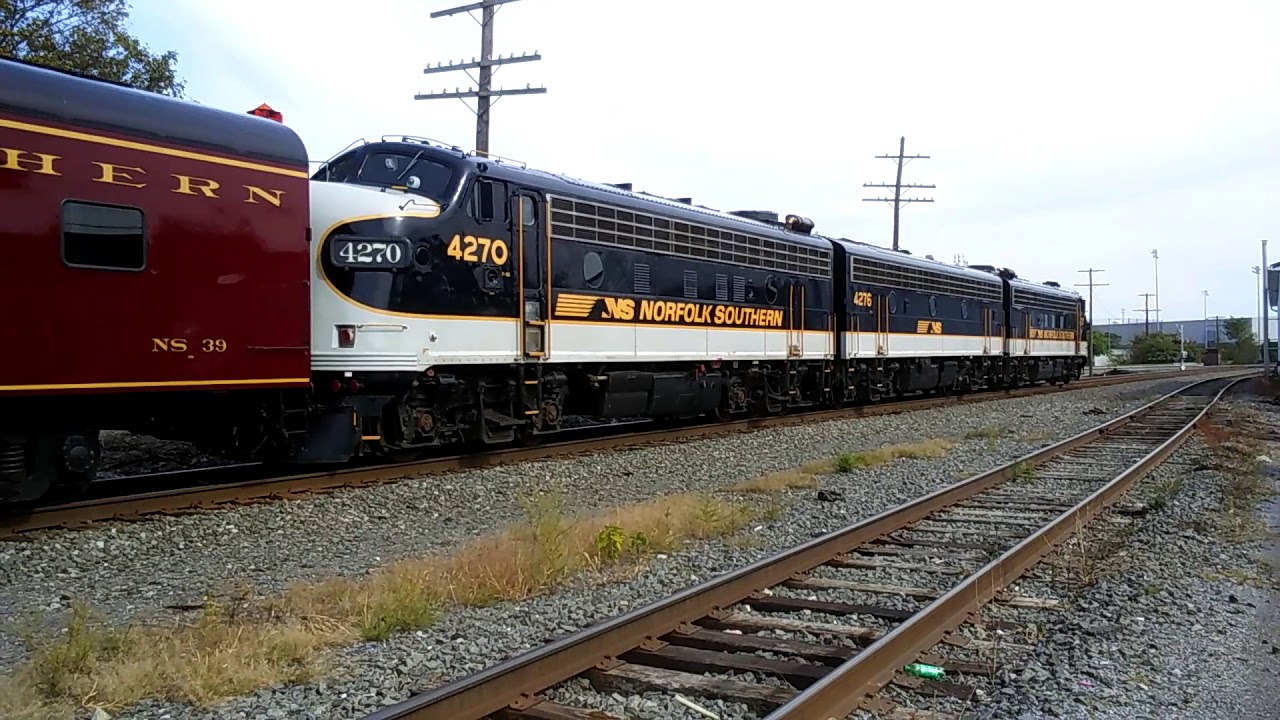 Norfolk Southern office Car special 956 part 2 Maugansville Maryland