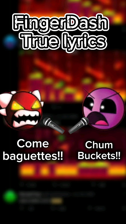 FingerDash lyrics #gd #geometrydash #gdlevels #gd22