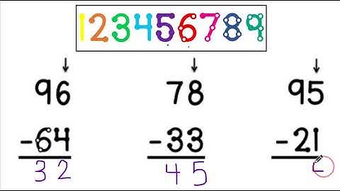 Subtraction with Touch Points