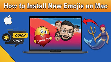 How to Get & install New Emojis on your Mac |  macOS Tips & Tricks  |  Quickly add emoji on macOS