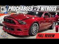Procharged Mustang GT with Dual Nitrous Bottles – This Thing is INSANE!