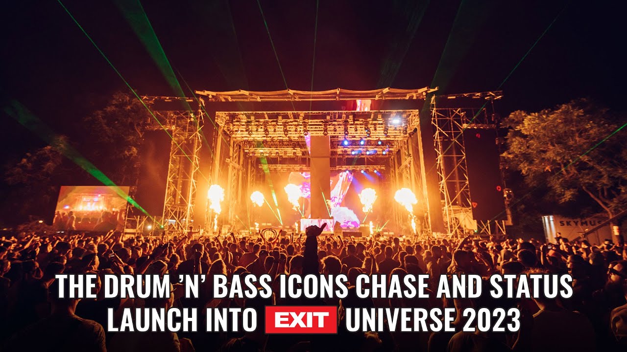 Watch The Drum ’n’ Bass Icons Chase and Status launch into EXIT Universe 2023! on YouTube Watch The Drum ’n’ Bass Icons Chase and Status launch into EXIT Universe 2023! on YouTube