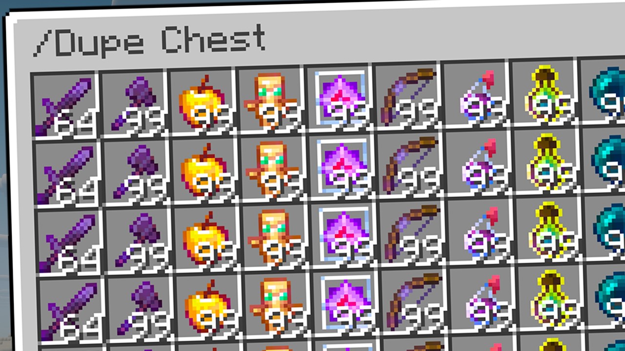 How I Dupe 1469 Illegal Weapons in This Minecraft SMP..!