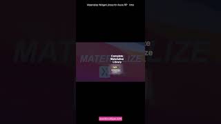 Materialize Widget Library for Axure RP   Intro