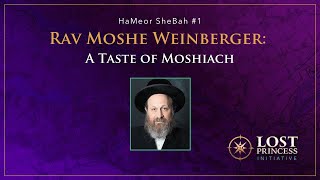 HaMeor SheBah #1: HaRav Moshe Weinberger - A Taste of Moshiach