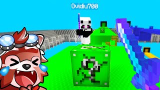 NOCIVANU VS OVIDIU pe LUCKY BLOCKS RACE *I-am Furat Block-urile*