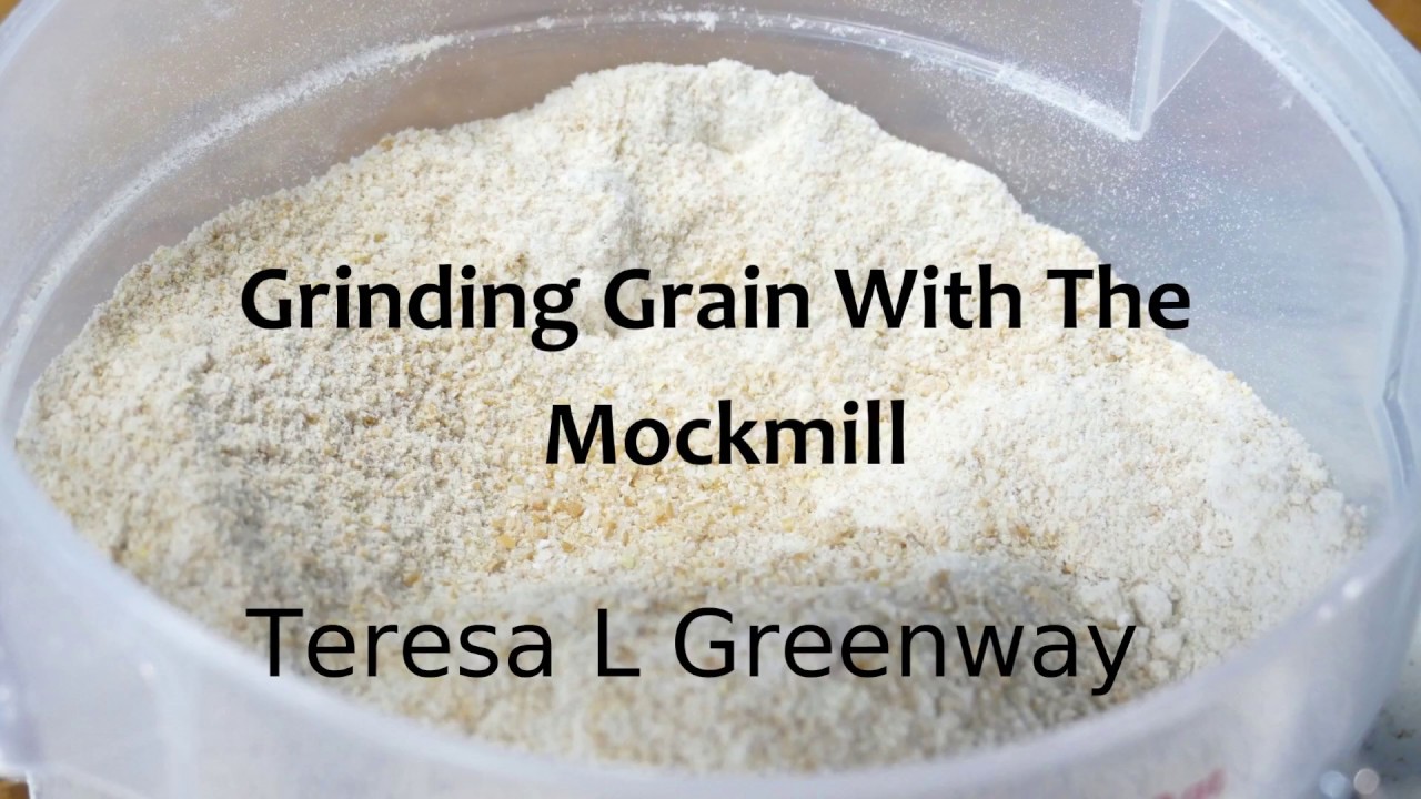 Grinding Grain with the Mockmill Home Milling YouTube