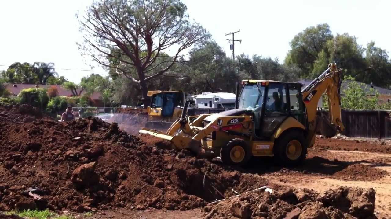 The New House by Land Co - Rough Grading - YouTube