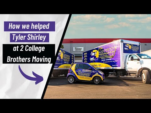 How MoveUp Helped Tyler Shirley, from 2 College Brothers Moving and Storage!