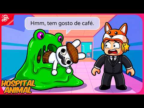 O MONSTRO SLIME APARECEU E ENGOLIU MEUS PACIENTES (Hospital de animais)