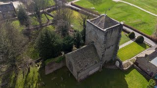 Beauchief Abbey From The Air.