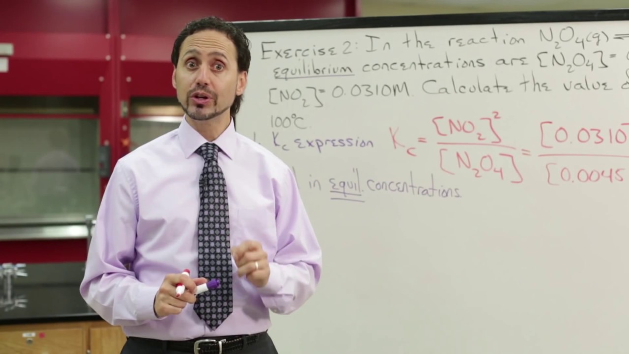 Eq 2.6: Calculating Kc - Worked Example