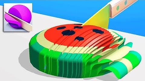 Slice it All 😋- Game Play Android İOS All Level 169