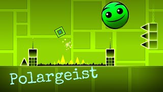 Polargeist level complete all coins| Geometry dash