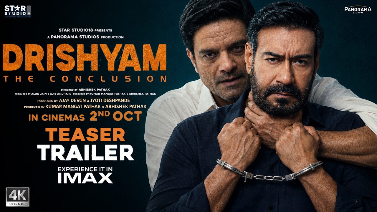 Drishyam 3 - Trailer | Ajay Devgn, Tabu, Jaideep Ahlawat, Abhishek P | Shriya S | Drishyam 4 Trailer