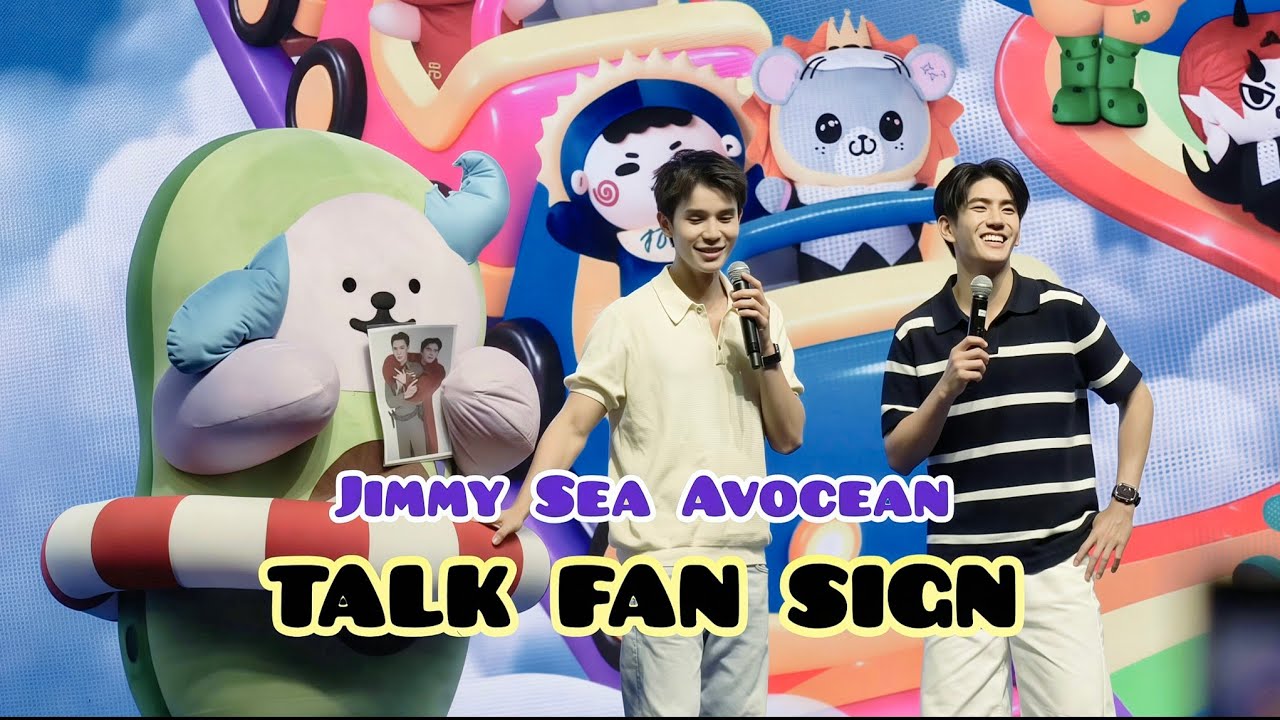 Jimmy Sea Avocean - Talk Fan Sign GMMTV FANIVAL 2026 Happy Family