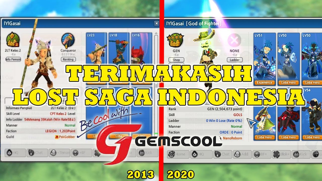 gemsecool lost saga