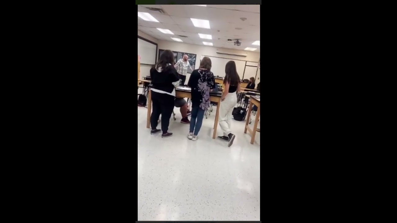 Teacher Gets Mad And Throws Desk