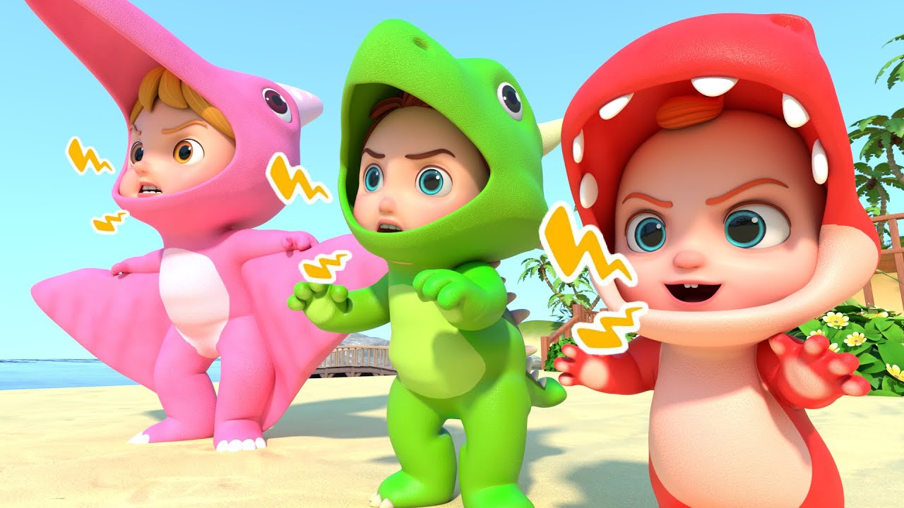 Dinosaurs Song | Meet T-Rex and Other Dinosaur Friends + More Nursery Rhymes & Kids Songs