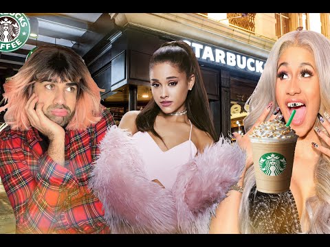 Video: Ariana Grande Gėrimas „Starbucks“