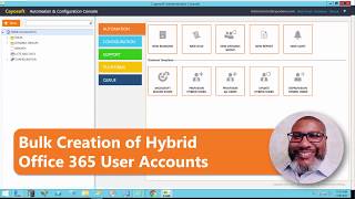 Bulk Creation Hybrid Office 365 Users from a CSV Text File