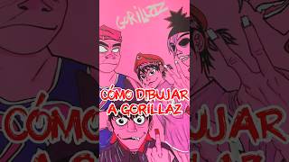 Cómo dibujar #gorillaz  #comodibujar #tutorialdibujo #tutorial #tutorialdrawing #gorillazart