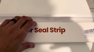 AmazerBath 5 PCS Shower Door Side Seal Strip