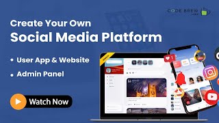 أنشئ منصة التواصل الاجتماعي الخاصة بك | # 1 شركة تطوير تطبيقات الوسائط الاجتماعية - Code Brew Labs screenshot 2