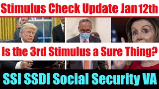 SSI SSDI Social Security VA | Second Stimulus Check | Is 3rd Stimulus a Sure Thing?