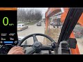 Максимальная скорость Колёсный экскаватор Doosan dx190w Еду копать Септик